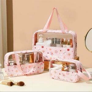 3pc/set Travel Storage Totes   ~PINK~
             ~~NEW in package~